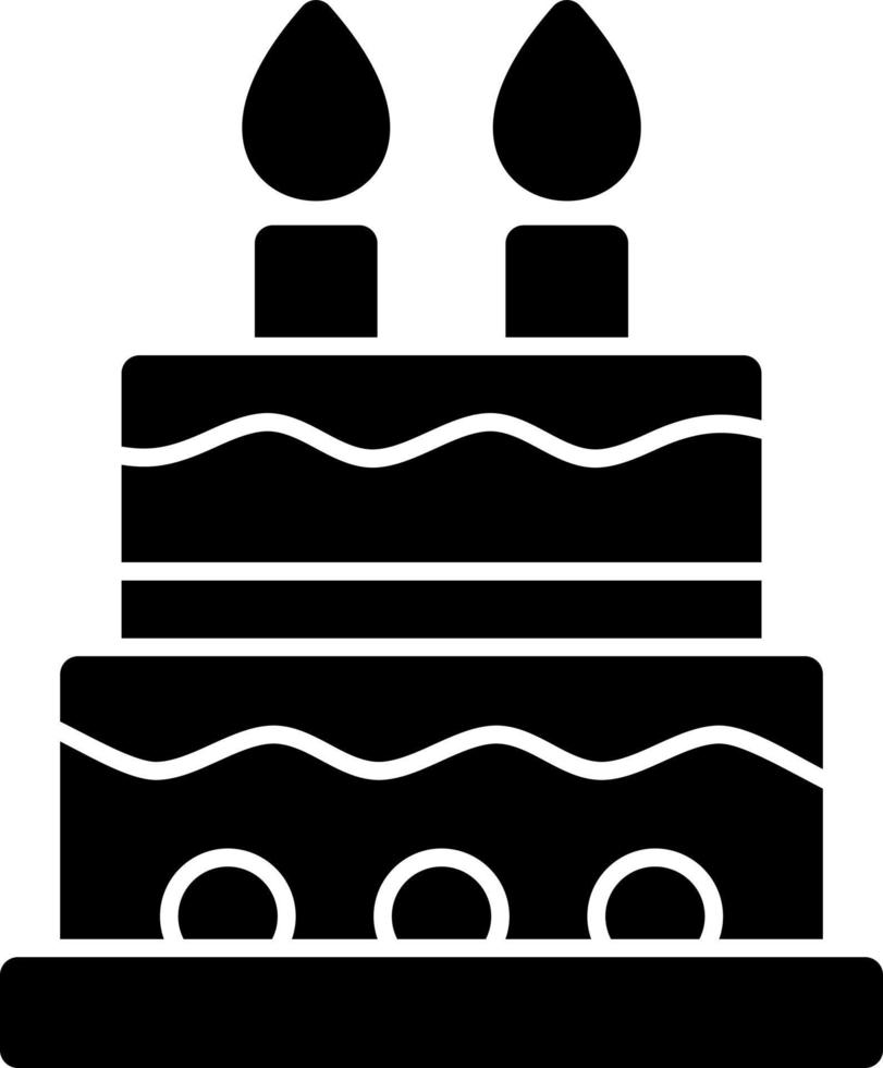 Cake Vector Icon Design