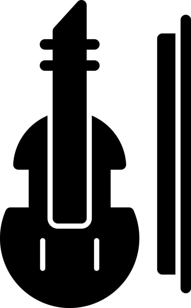 Violin Vector Icon Design