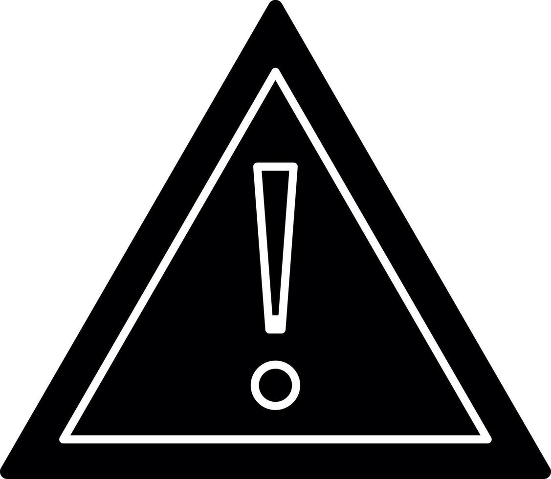 Alert Vector Icon Design