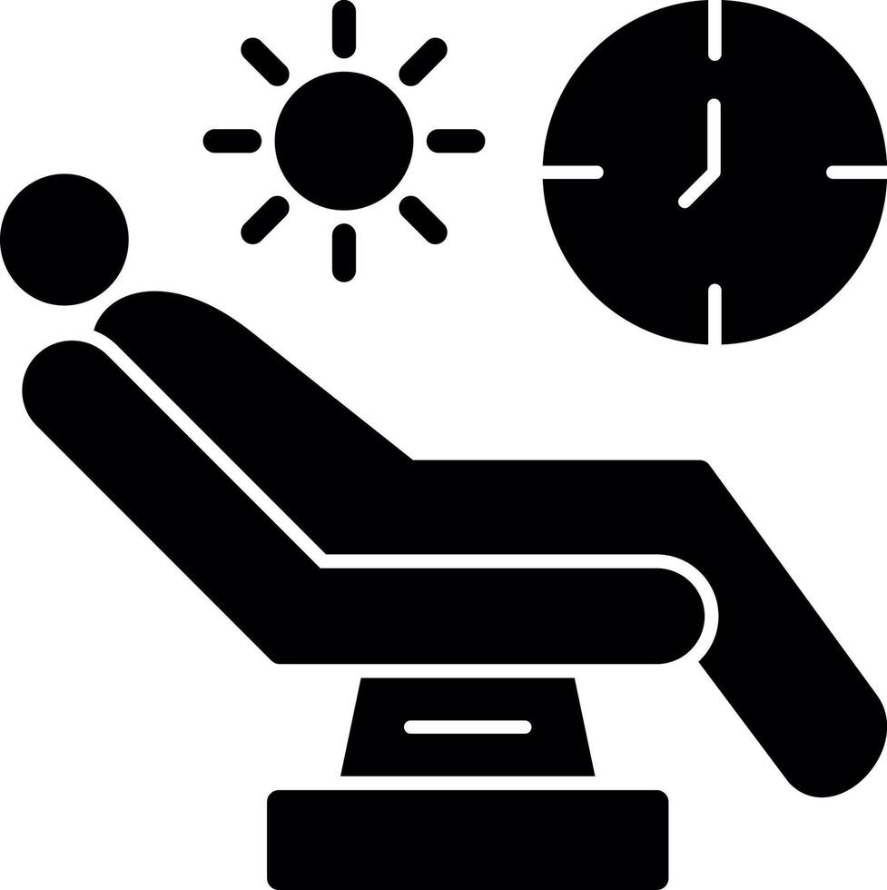 Relaxation Vector Icon Design