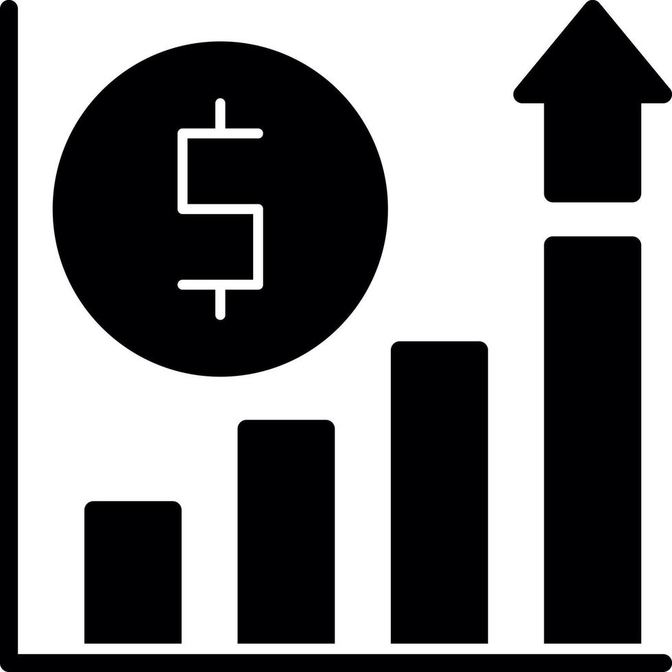 Profit Vector Icon Design