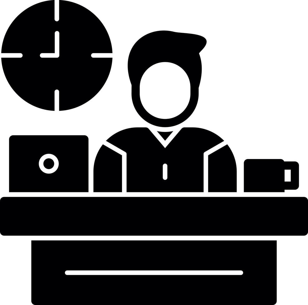 Workplace Vector Icon Design
