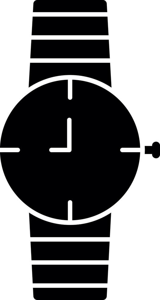 Wrist Watch Vector Icon Design