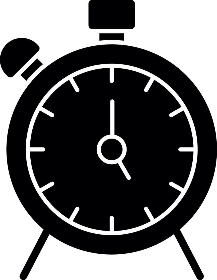 Alarm CLock Vector Icon Design