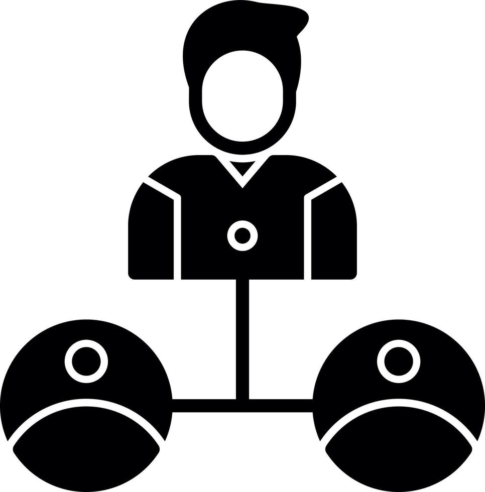 Delegate Vector Icon Design
