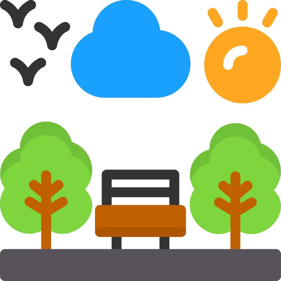 Park Vector Icon Design