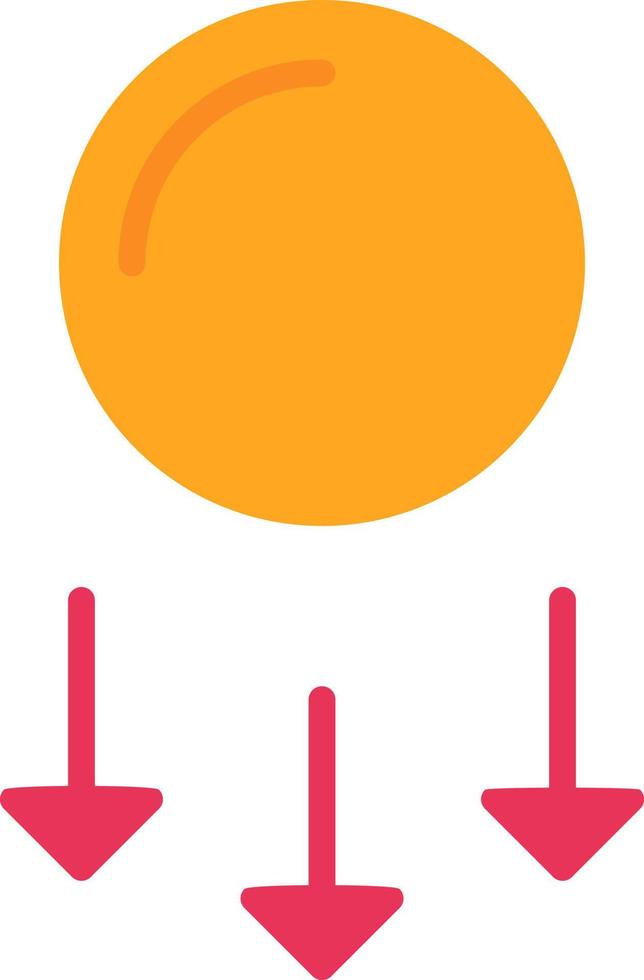 Gravitational Energy Vector Icon Design