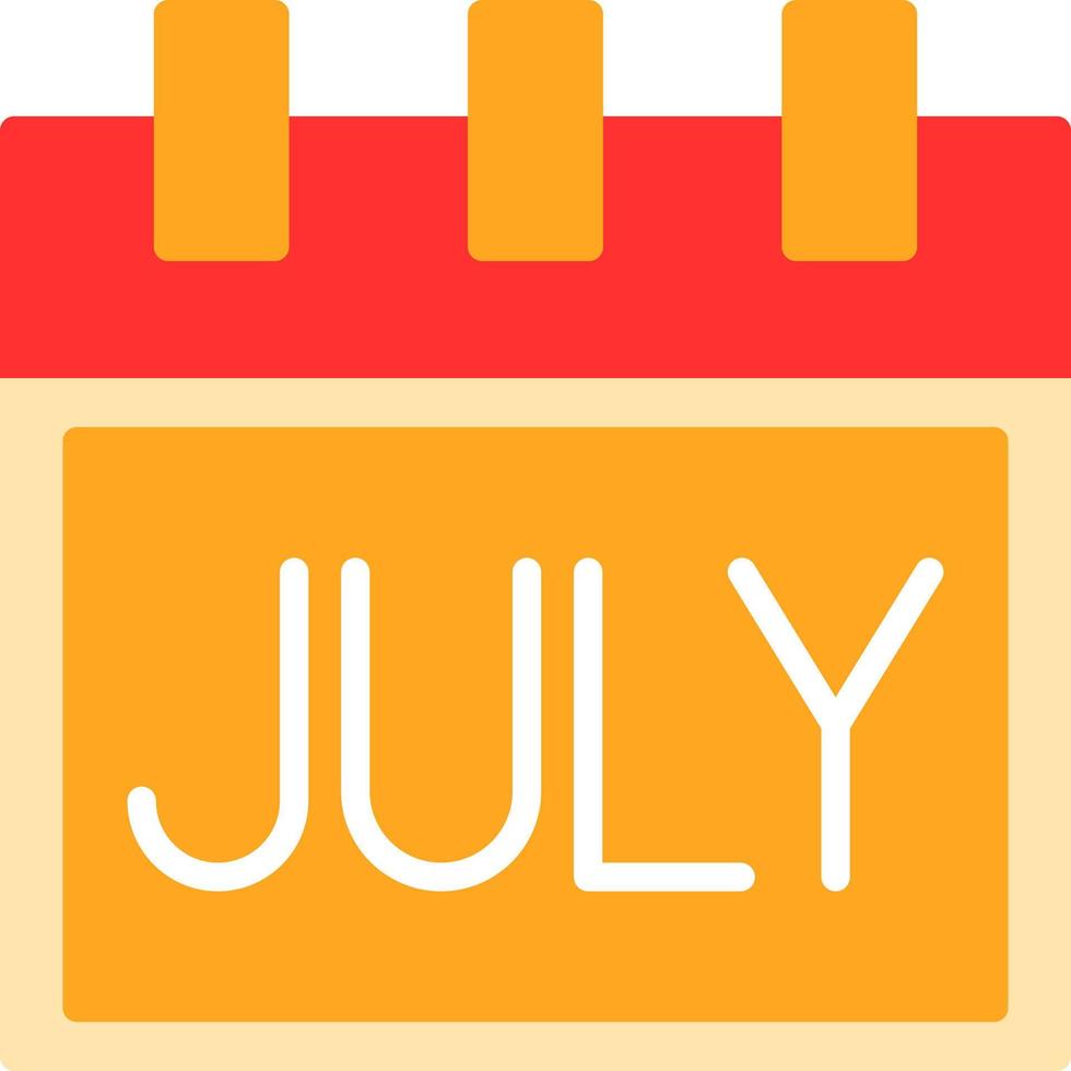 Month Vector Icon Design