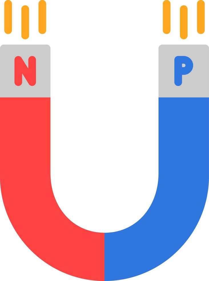 Magnet Vector Icon Design