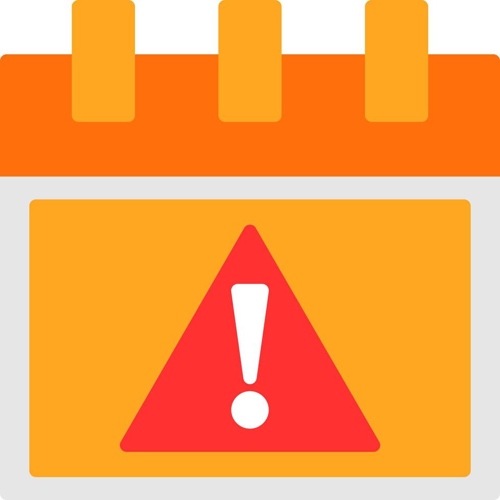 Alert Vector Icon Design