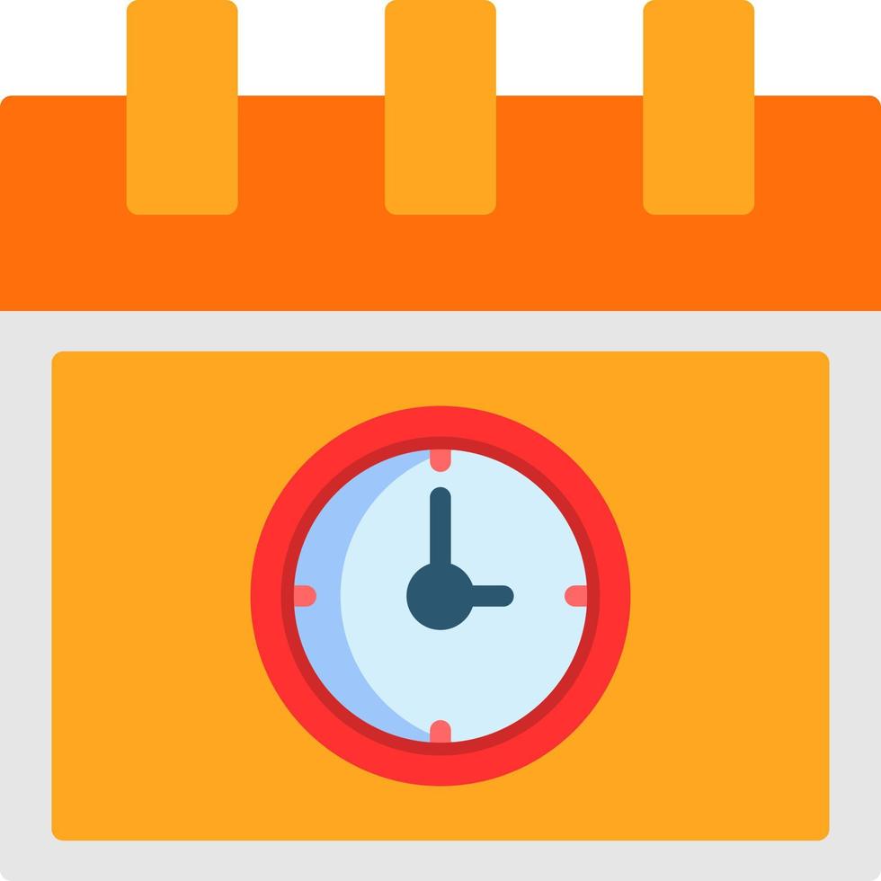 Deadline Vector Icon Design