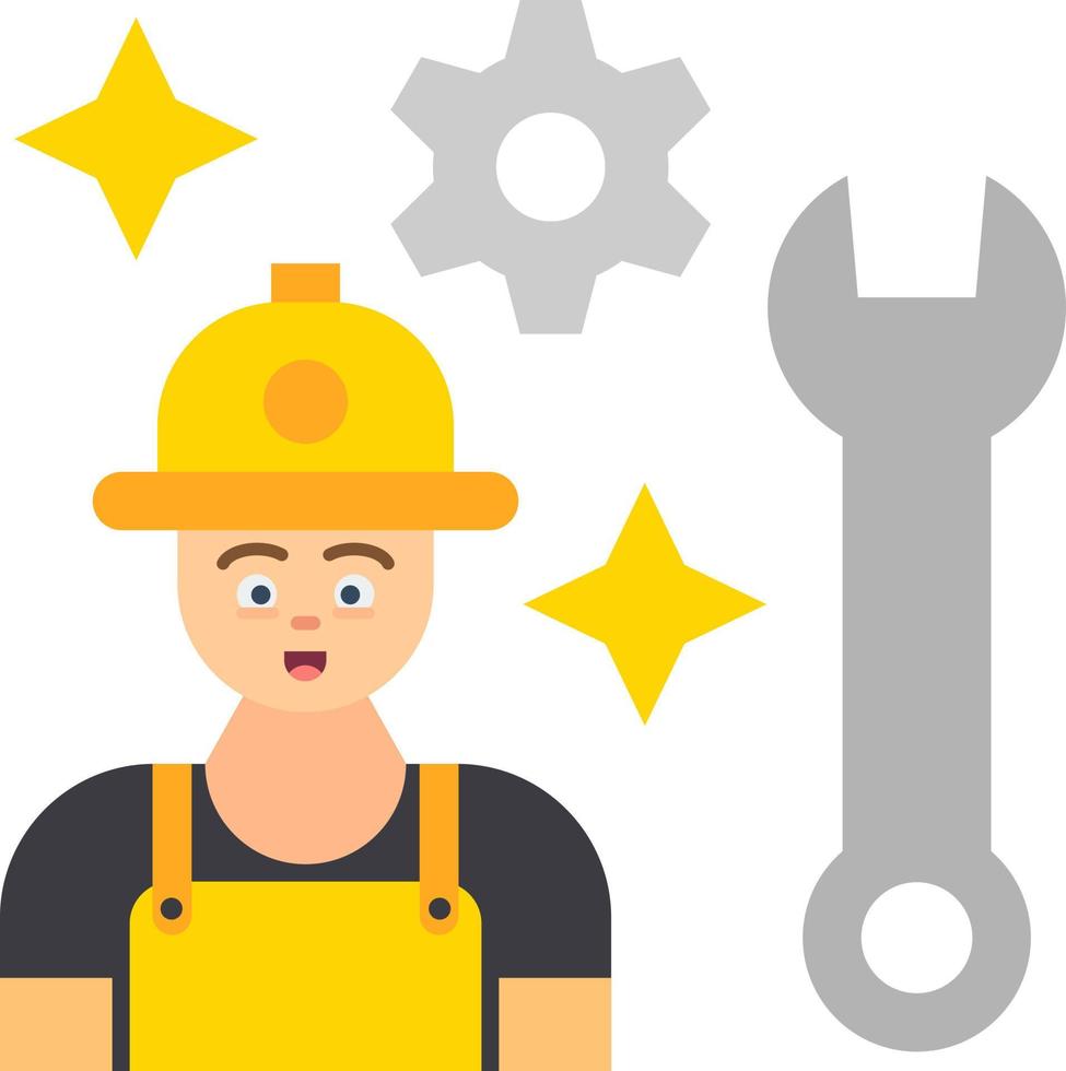 Worker Vector Icon Design