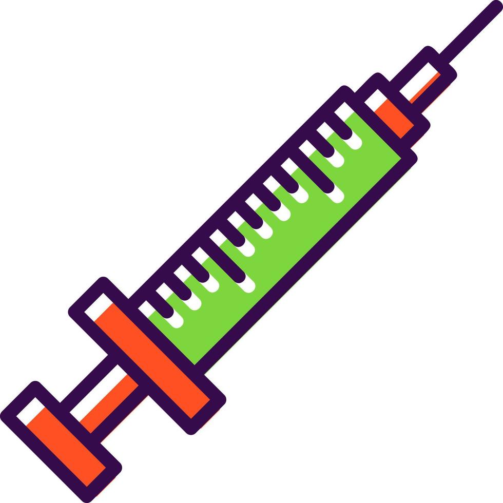 Syringe Vector Icon Design