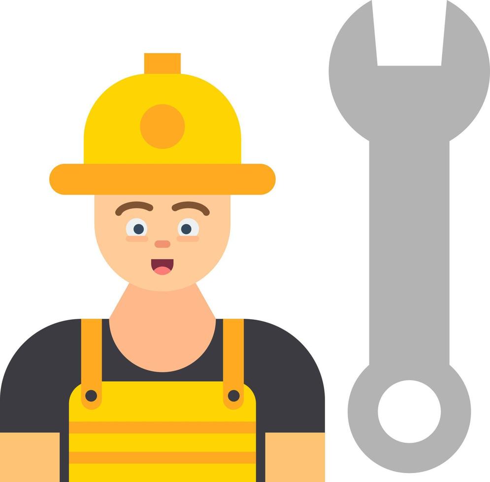 Labour Vector Icon Design