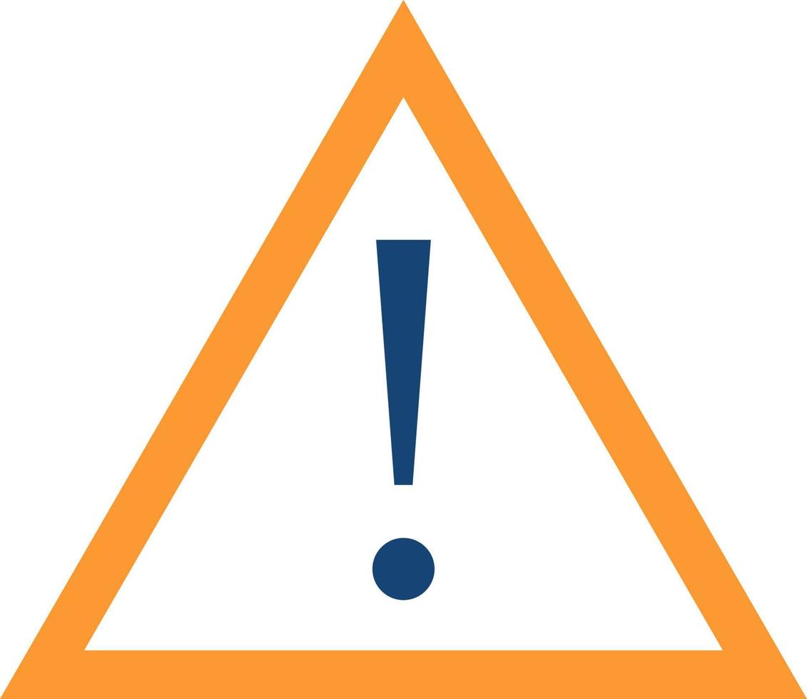 diseño de icono de vector de alerta