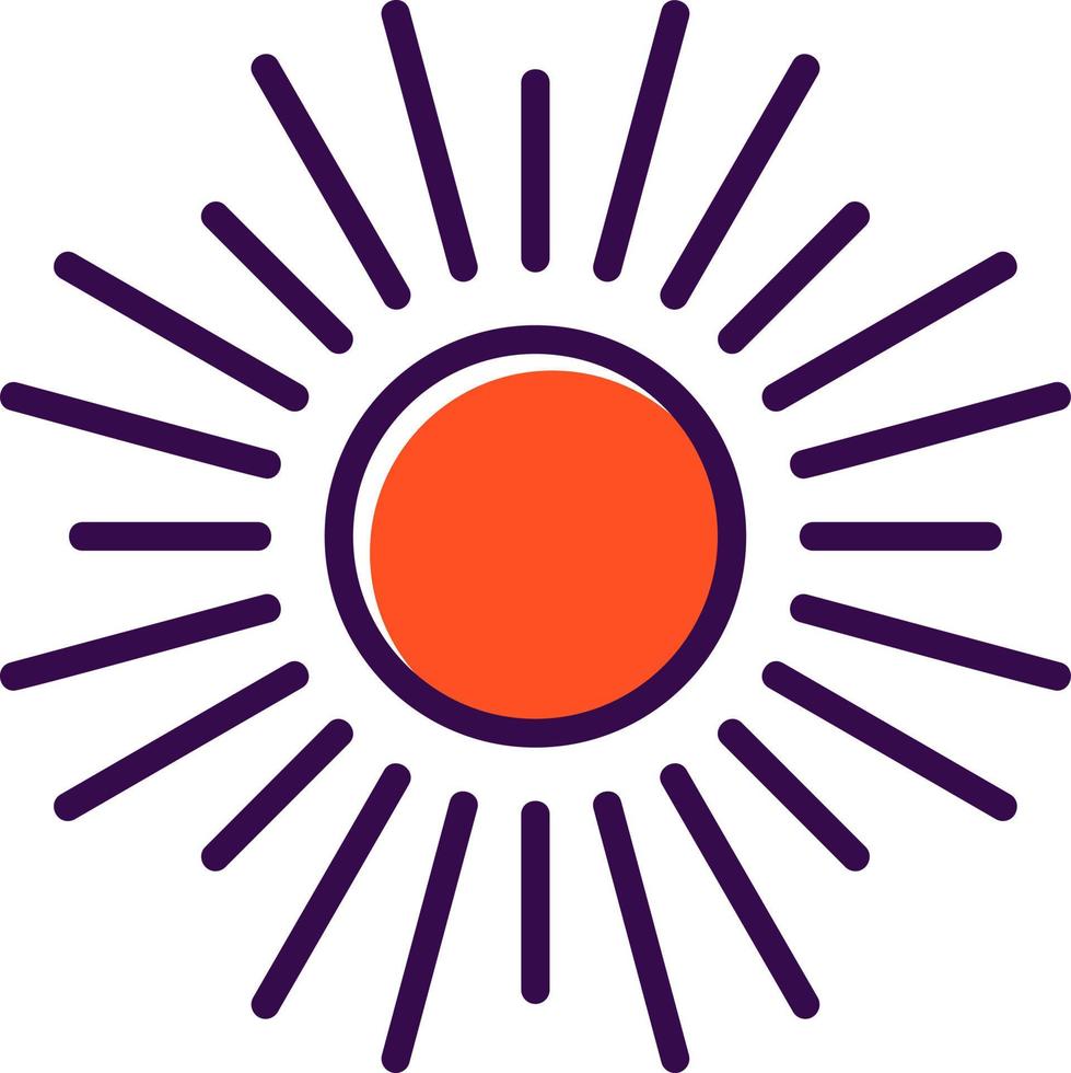 Radiant Energy Vector Icon Design