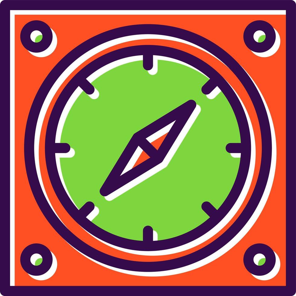 Compass Vector Icon Design