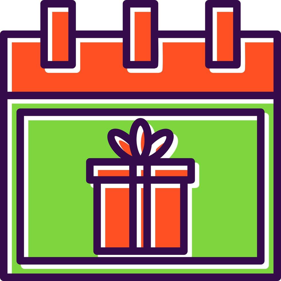 Gift Box Vector Icon Design