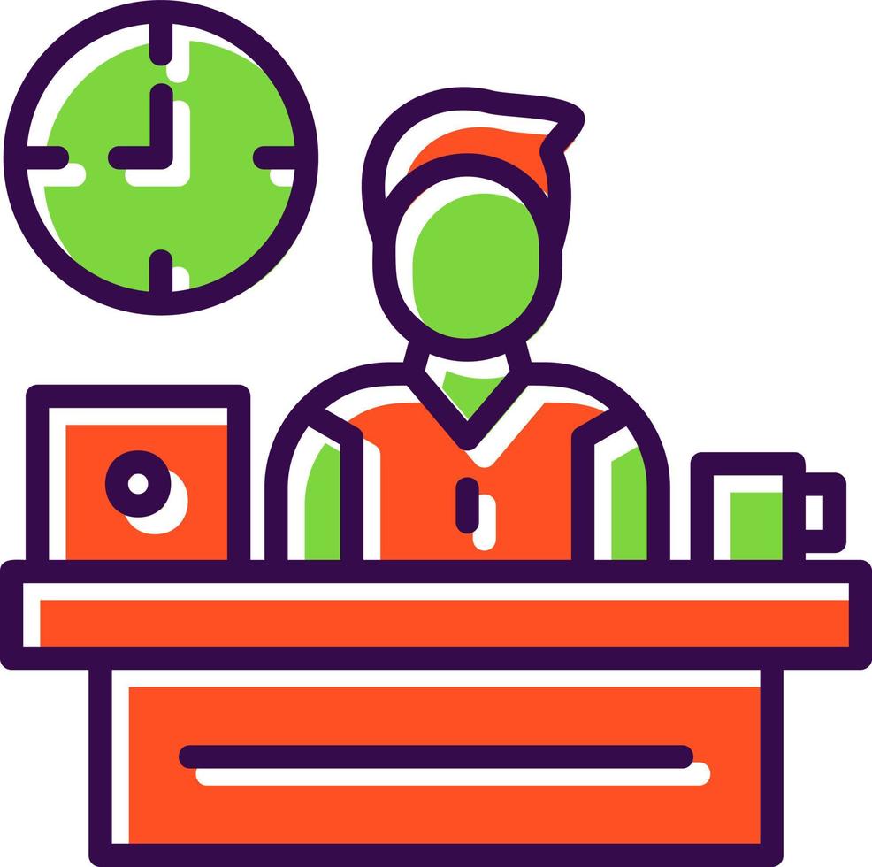 Workplace Vector Icon Design