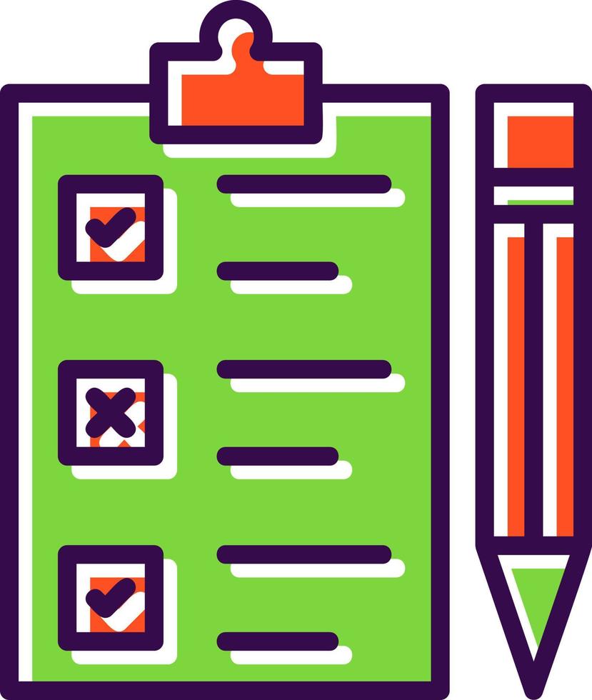 Task List Vector Icon Design
