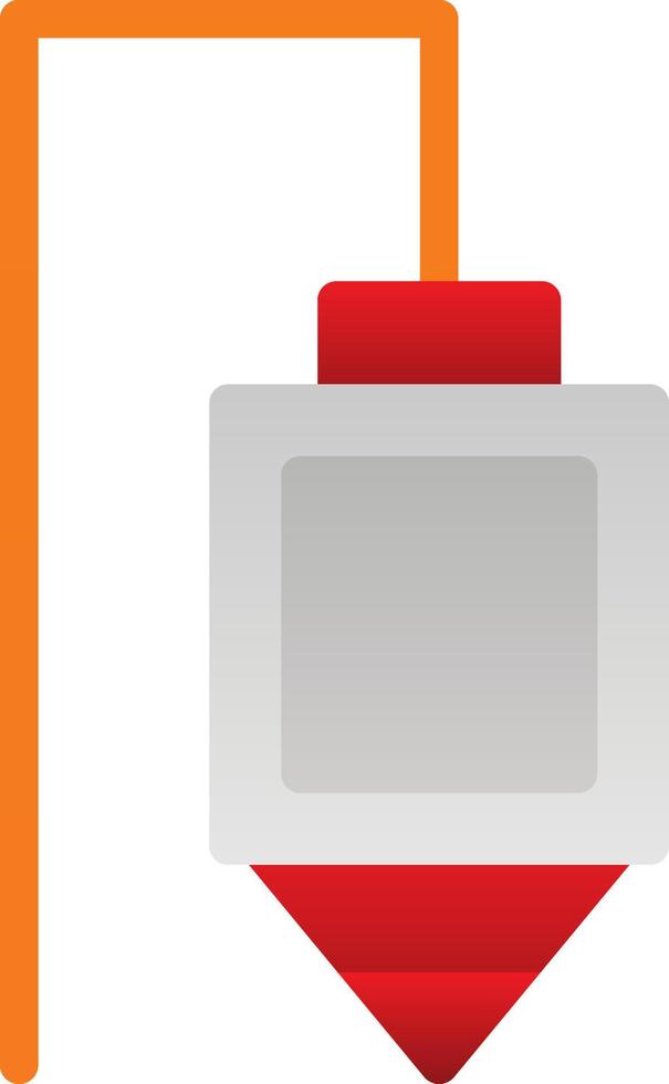Plumb Bob Vector Icon Design
