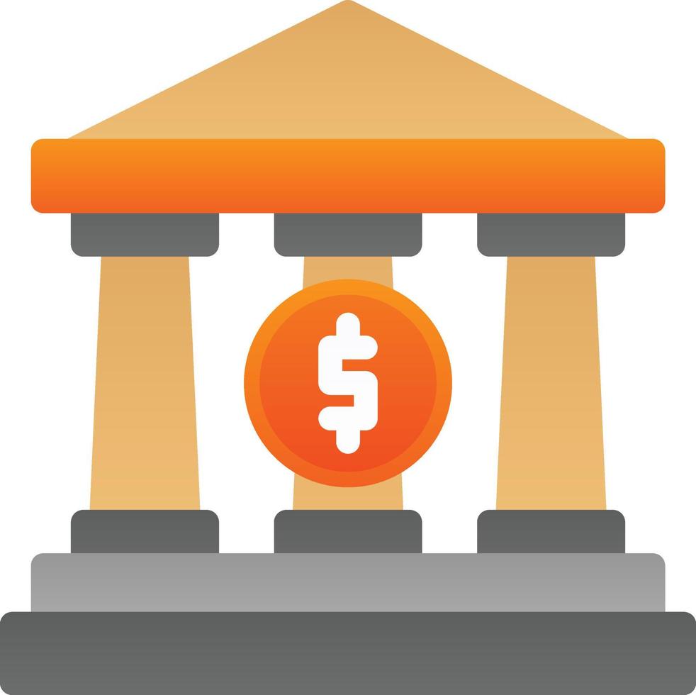 diseño de icono de vector de banco