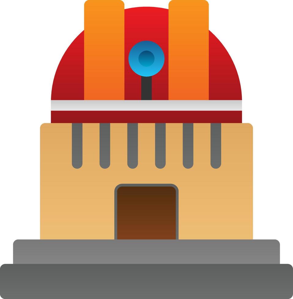 Observatory Vector Icon Design