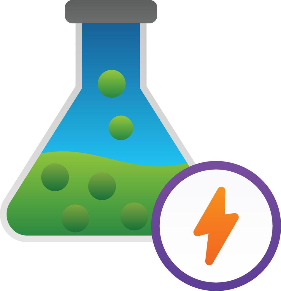 Chemical Energy Vector Icon Design