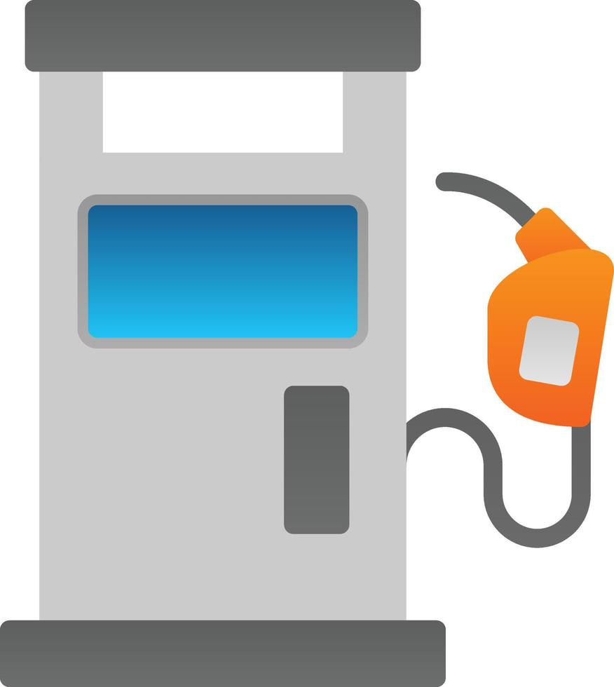 Fuel Station Vector Icon Design