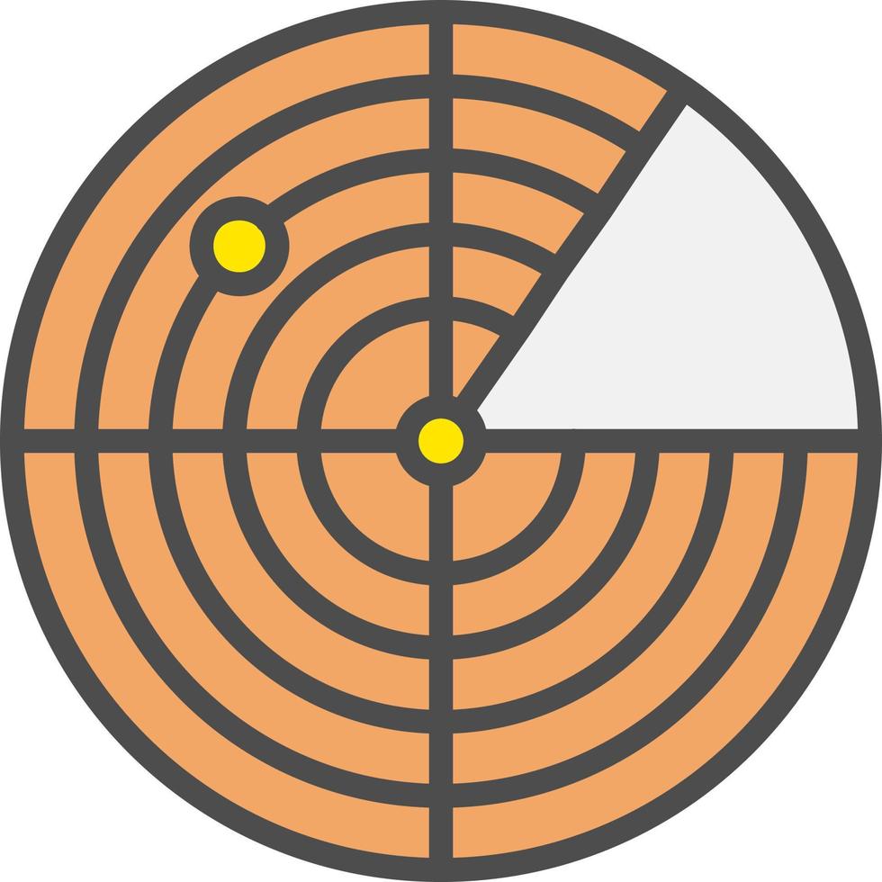 Radar Vector Icon