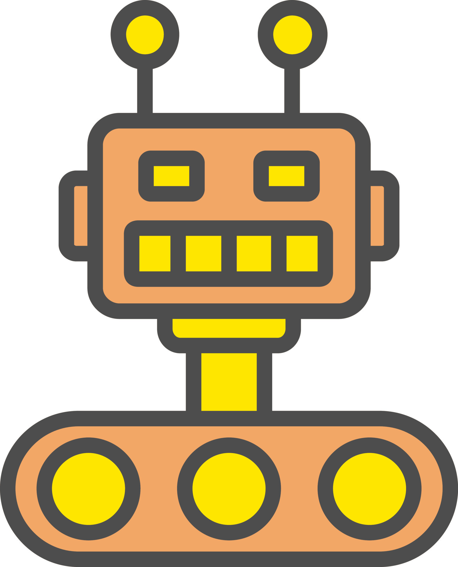 Robot Vector Icon 16304125 Vector Art at Vecteezy