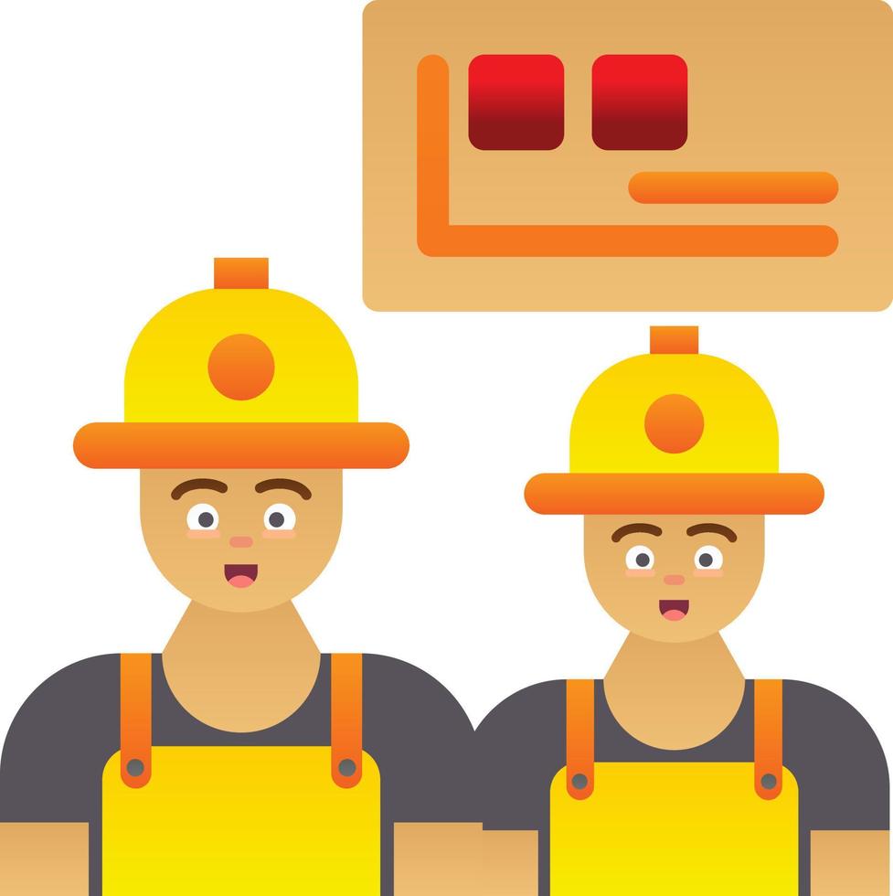 Contractor Vector Icon Design