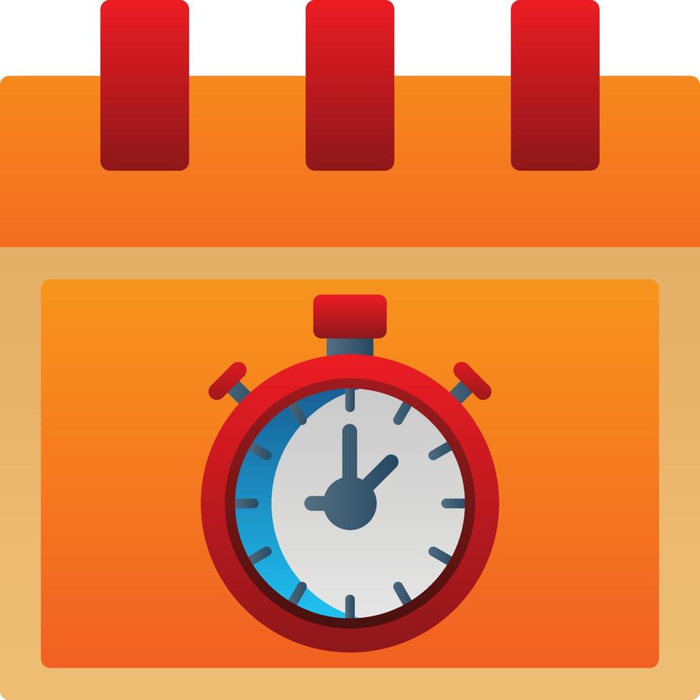 Timer Vector Icon Design