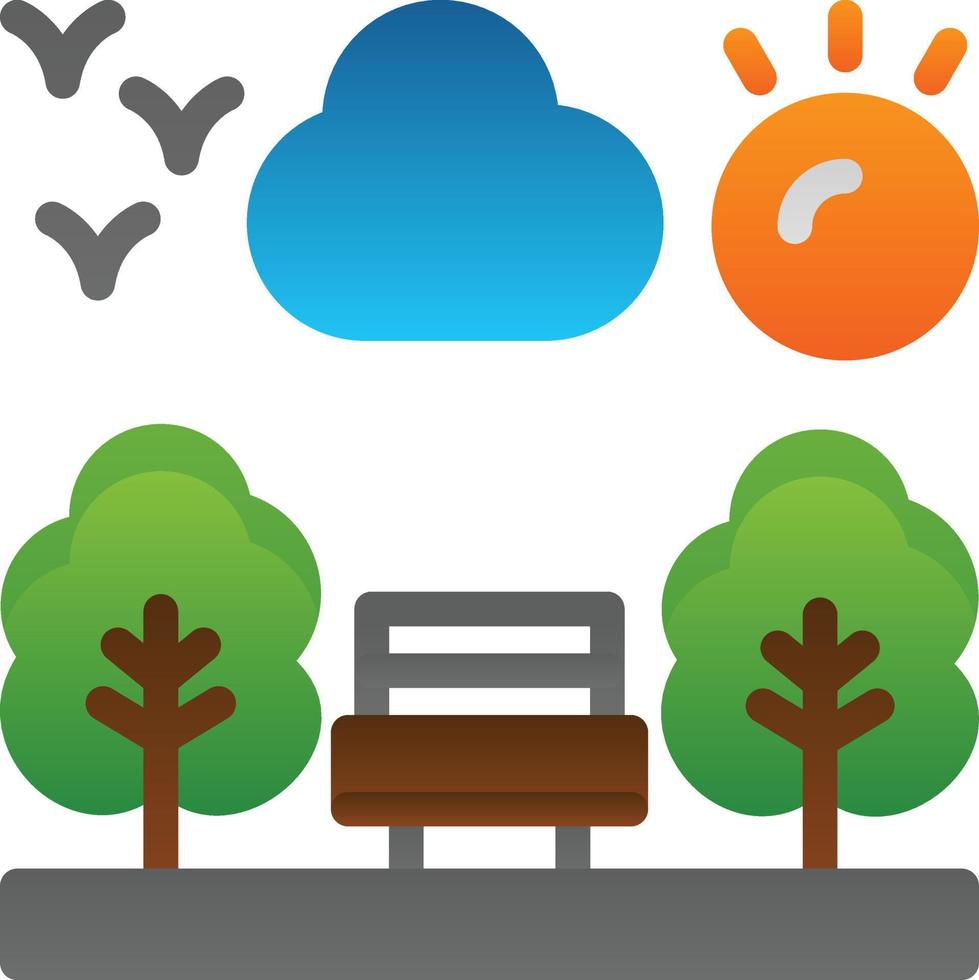 Park Vector Icon Design