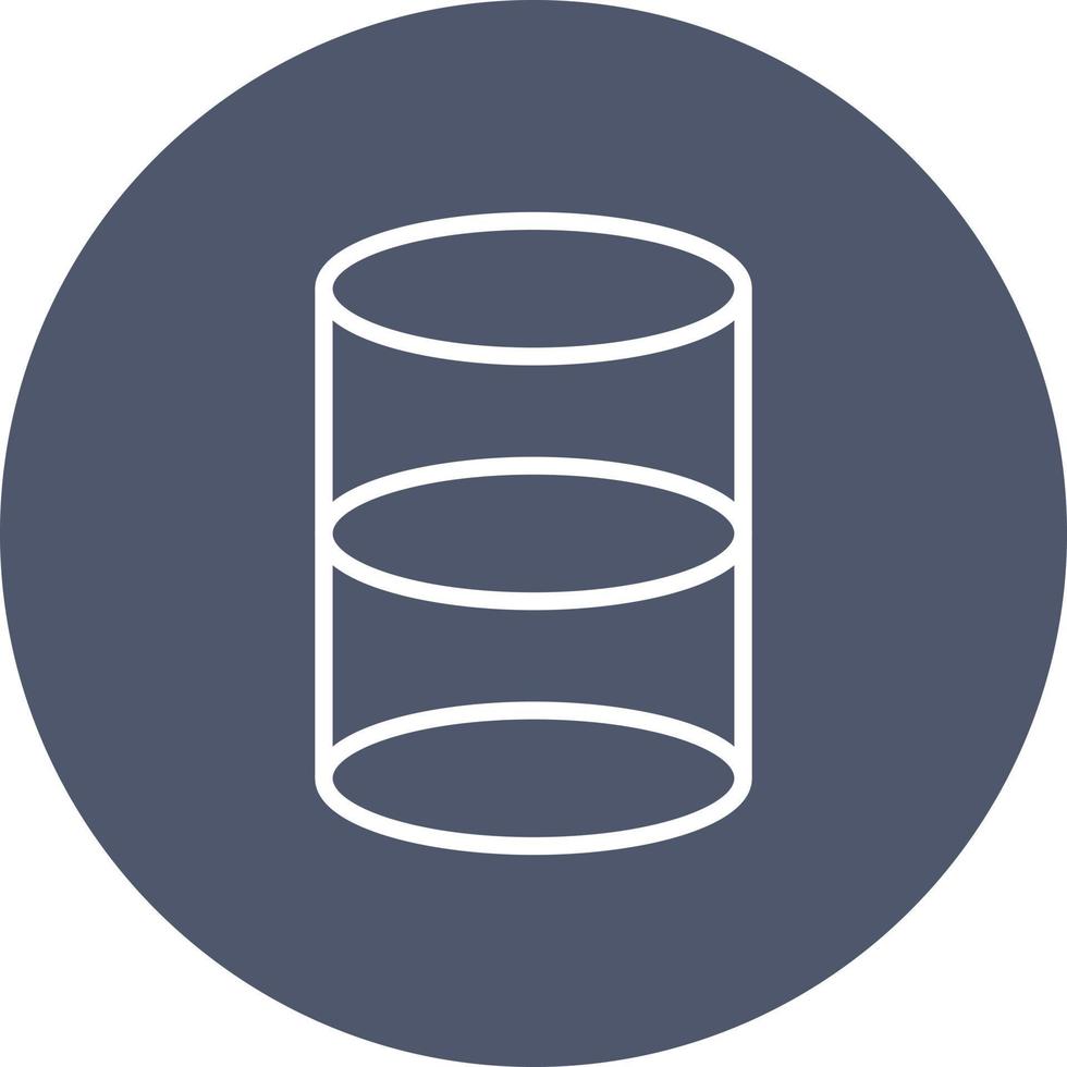 Cylinder Vector Icon