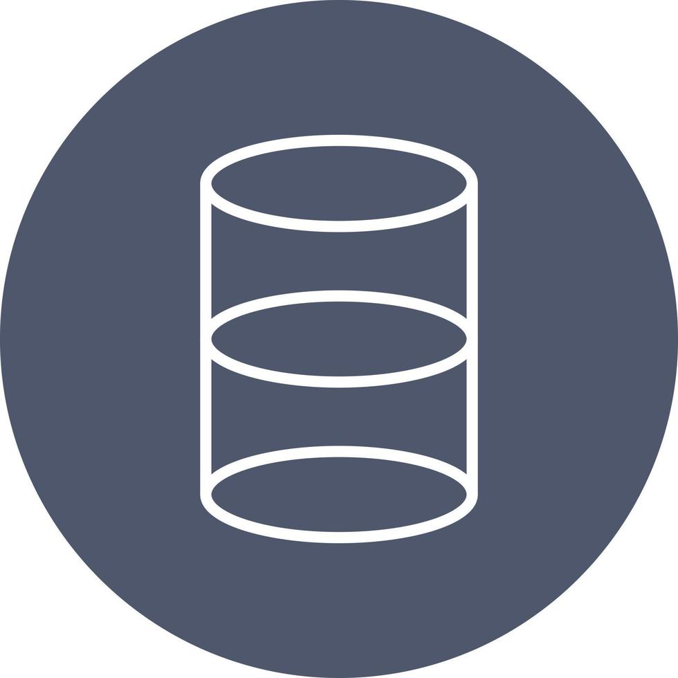 Cylinder Vector Icon