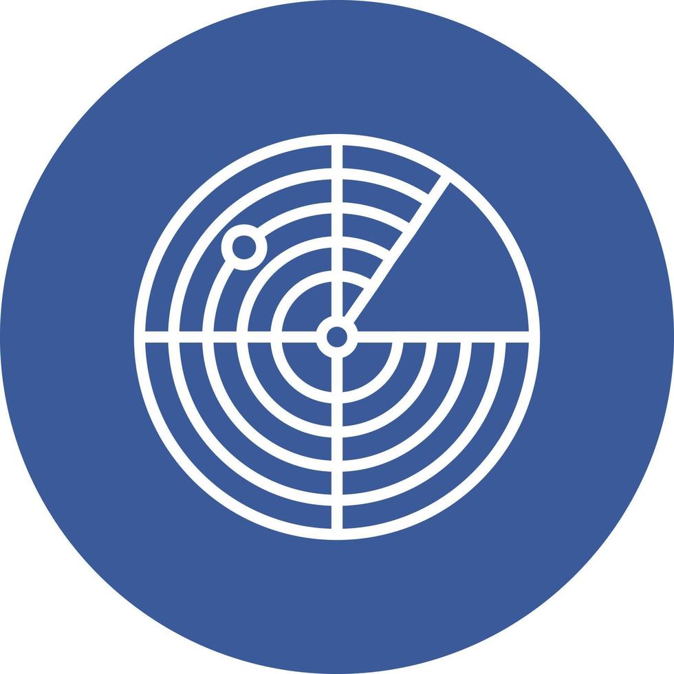 Radar Vector Icon