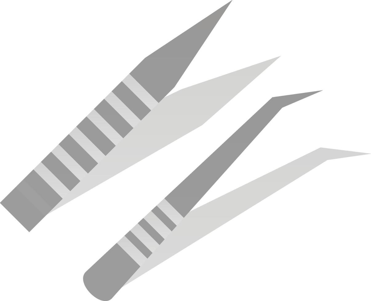 Tweezers Vector Icon Design