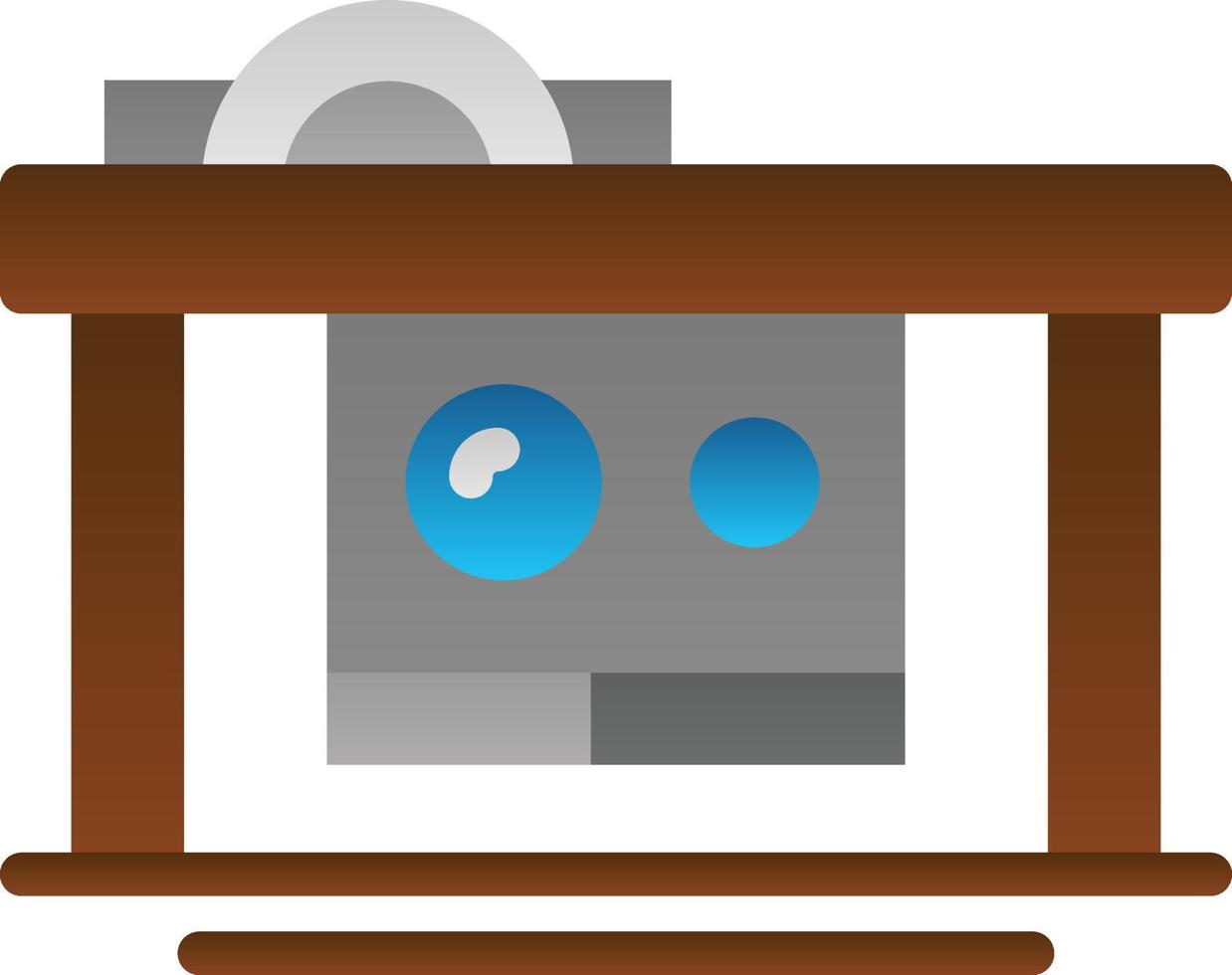 Table Saw Vector Icon Design