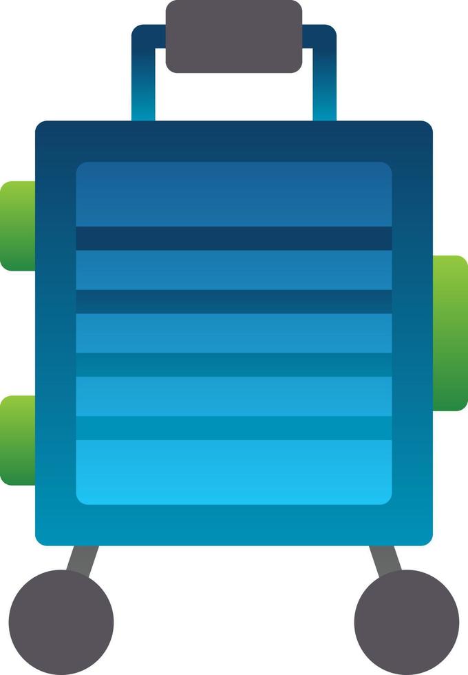 Luggage Vector Icon Design