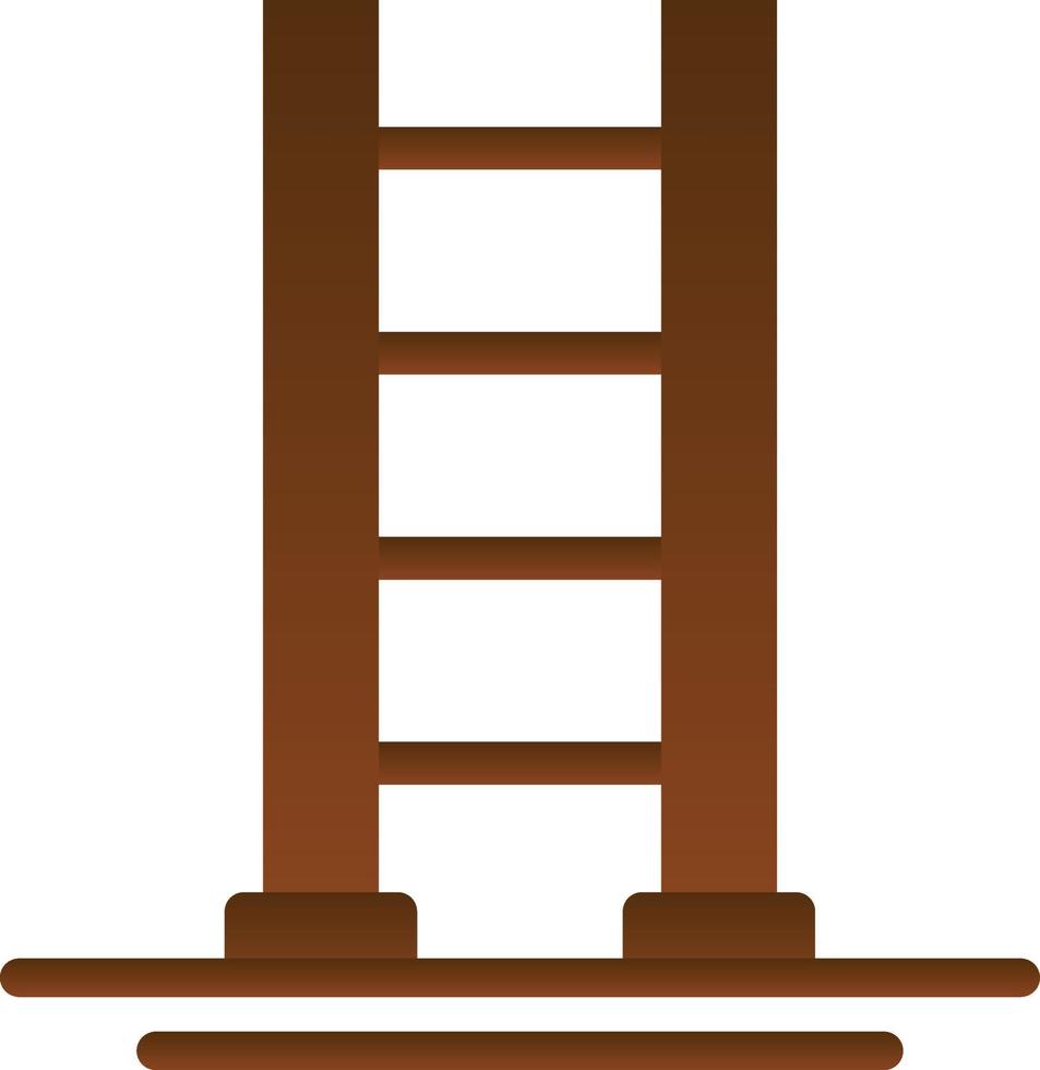 diseño de icono de vector de escalera