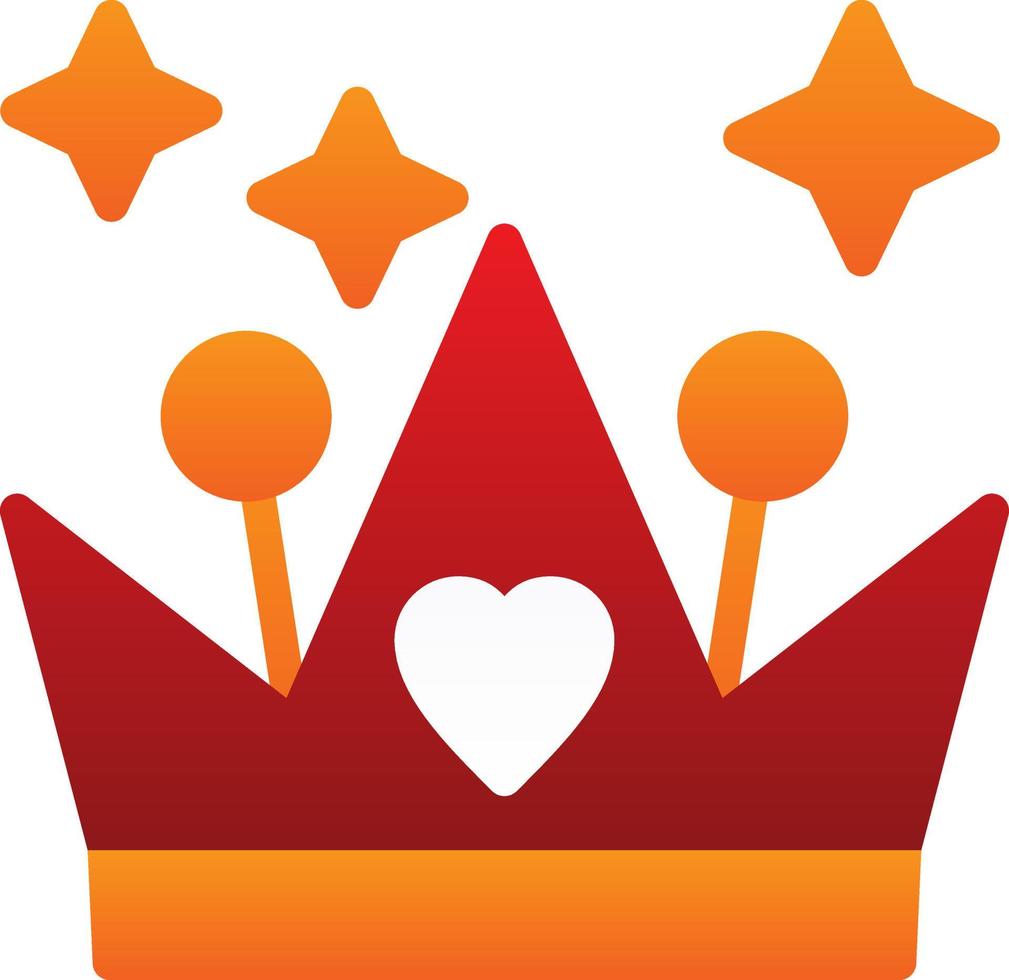 Crown Vector Icon Design