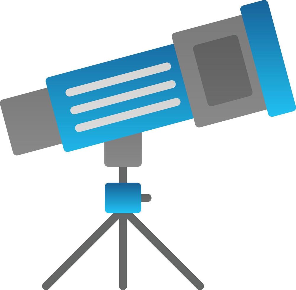 Telescope Vector Icon Design
