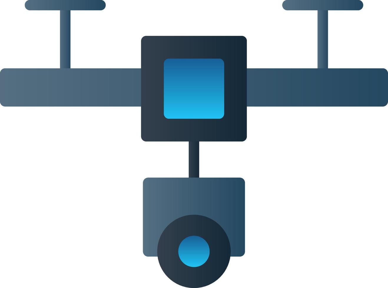 diseño de icono de vector de dron