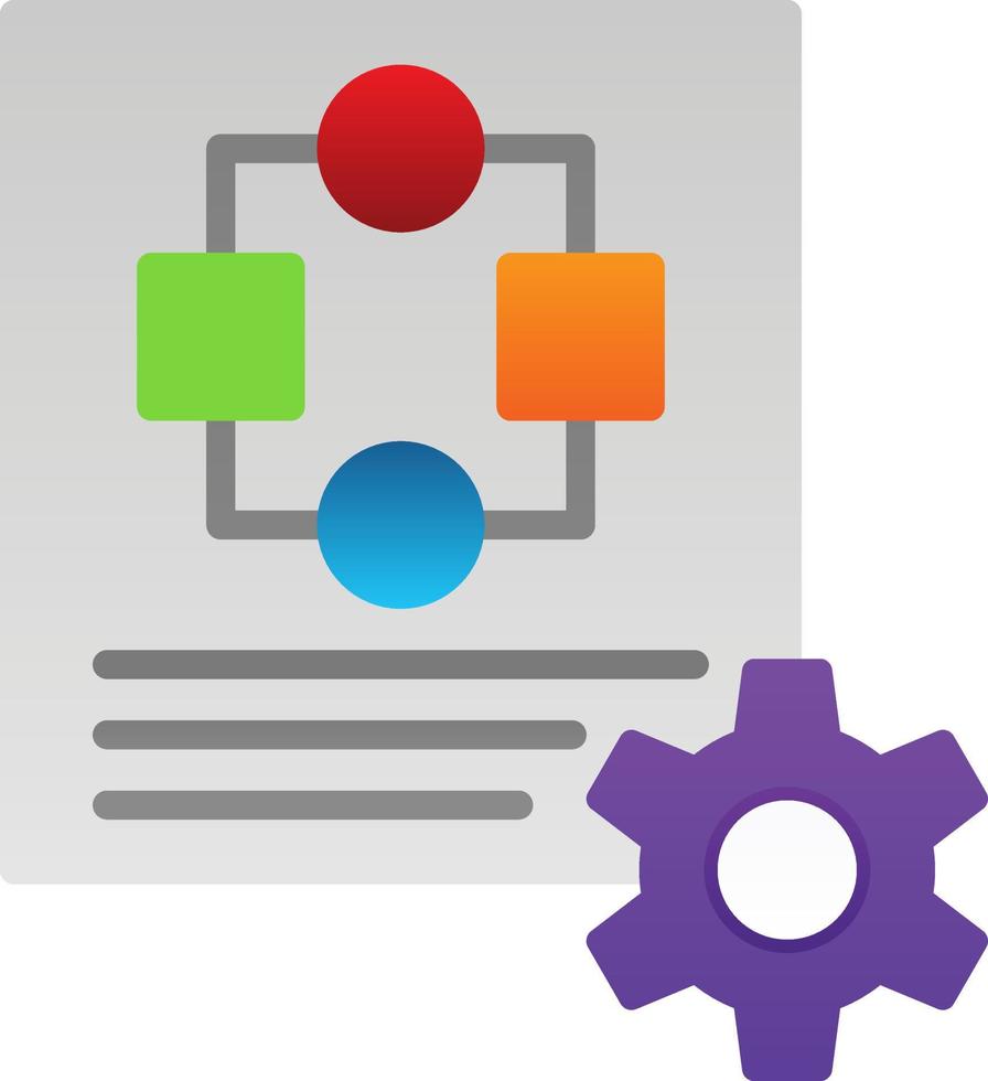 Business Plan Vector Icon Design