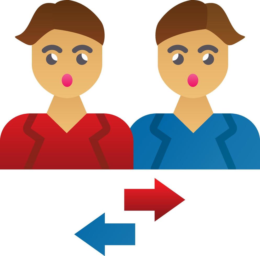 Exchange Vector Icon Design
