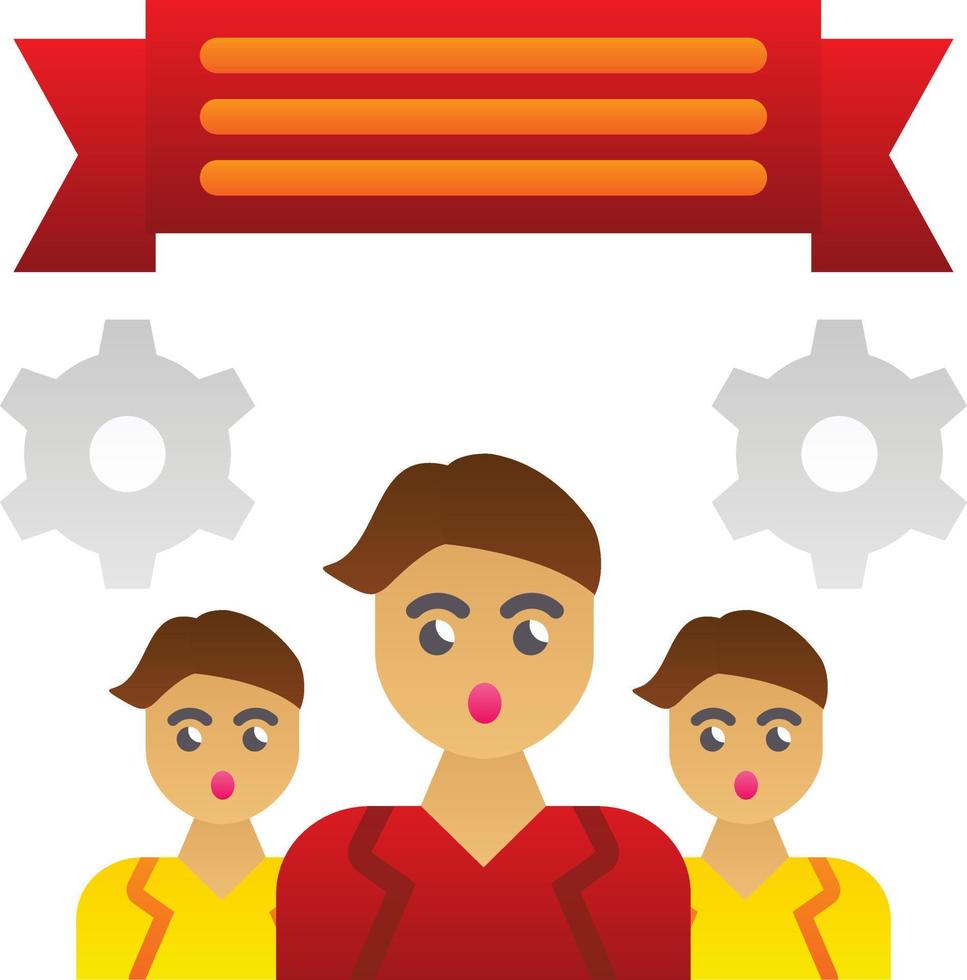 Teamwork Vector Icon Design