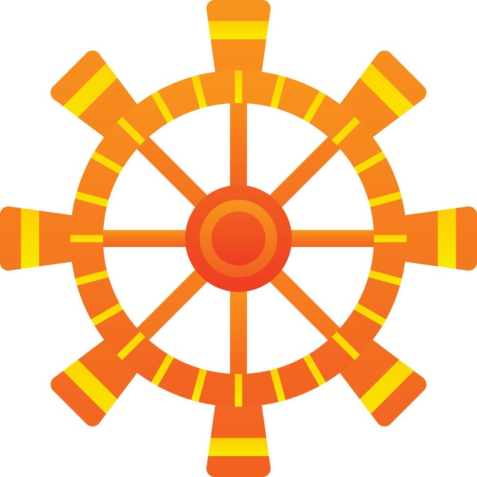 Rudder Vector Icon Design