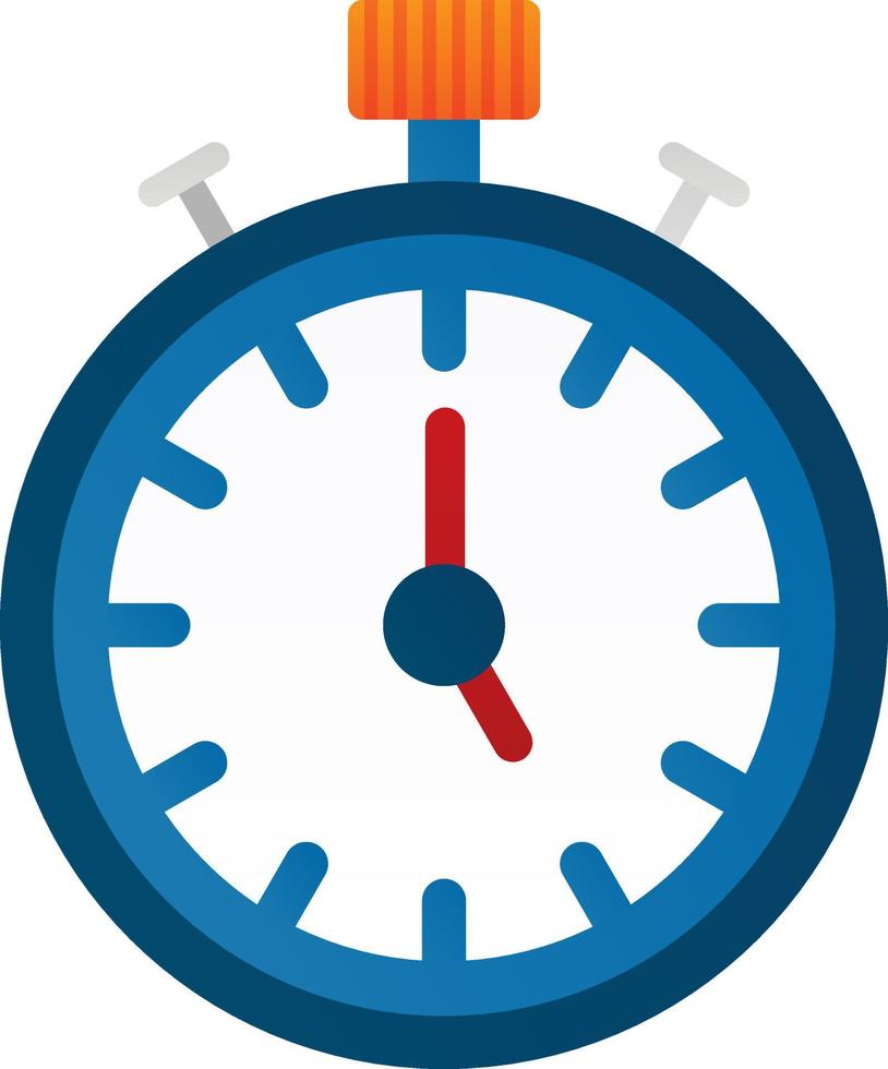 Stopwatch Vector Icon Design