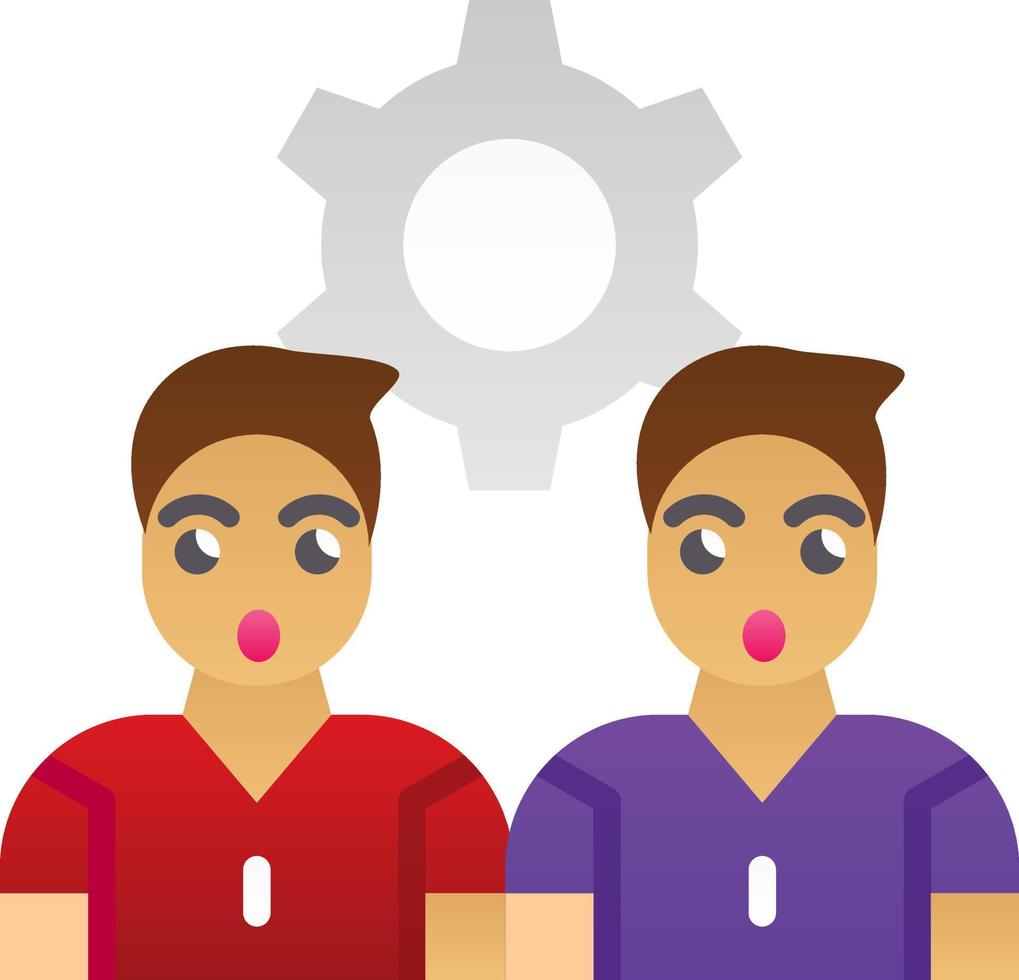 Team Management Vector Icon Design